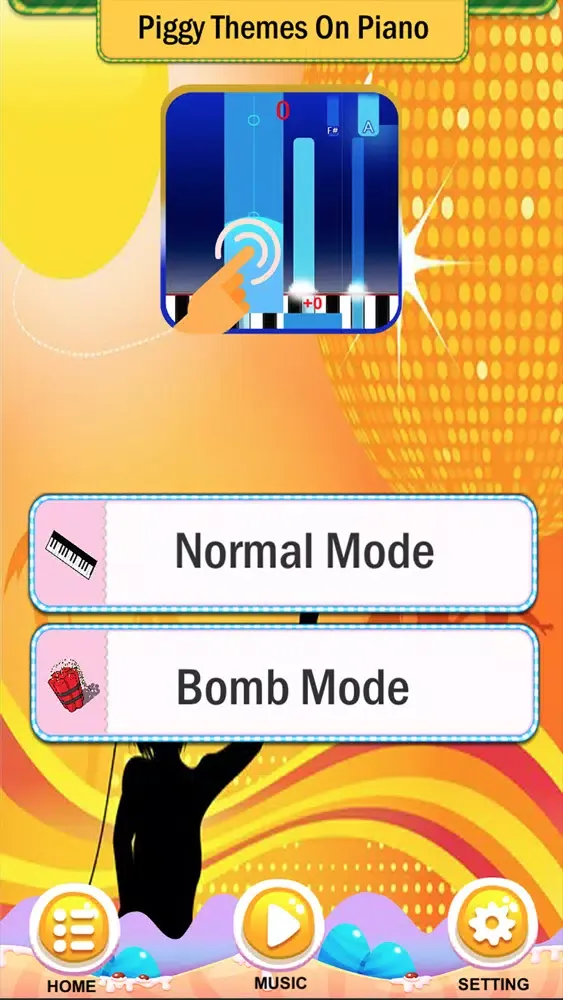 Capturas de pantalla de Piggy Themes On Piano !