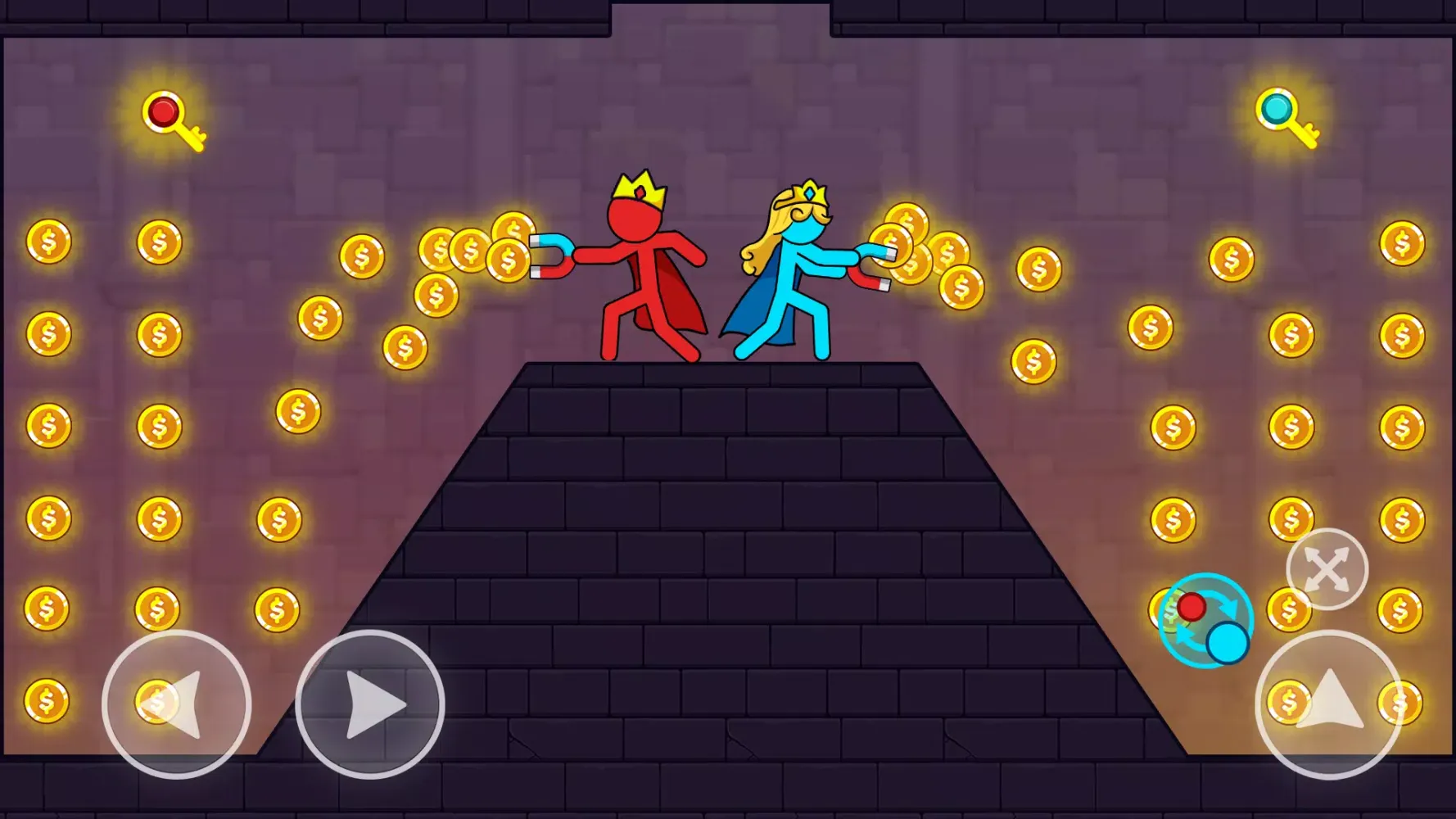 Tangkapan skrin Stick Adventure: Red And Blue