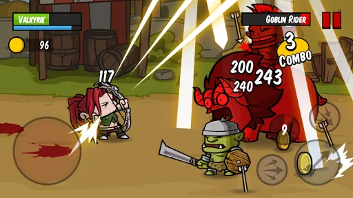 Capturas de tela do Battle Hunger: 2D Hack n Slash