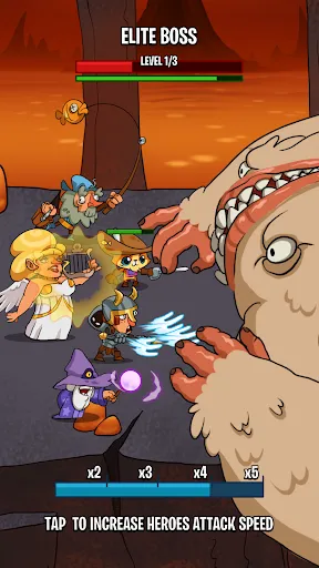 Tangkapan layar Semi Heroes 2: Endless Battle