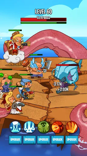 Tangkapan layar Semi Heroes 2: Endless Battle