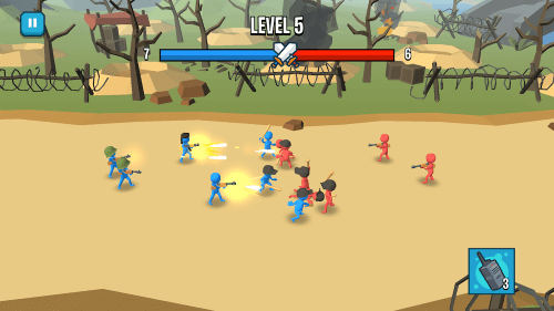 Stick Army: World War Strategy-screenshot-1