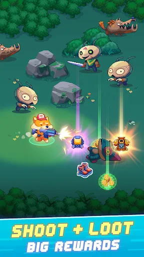 Tangkapan skrin Wild Gunner - Rogue Adventure