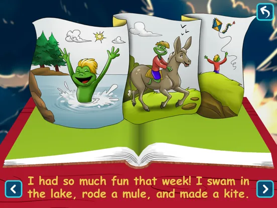 Red Apple Readers - Park Stories iPad  Screenshots