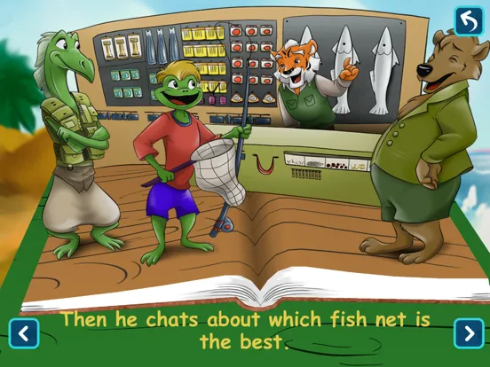 Red Apple Readers - Park Stories iPad  Screenshots