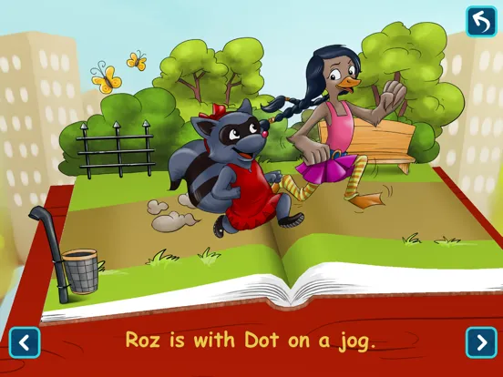 Red Apple Readers - Park Stories iPad  Screenshots