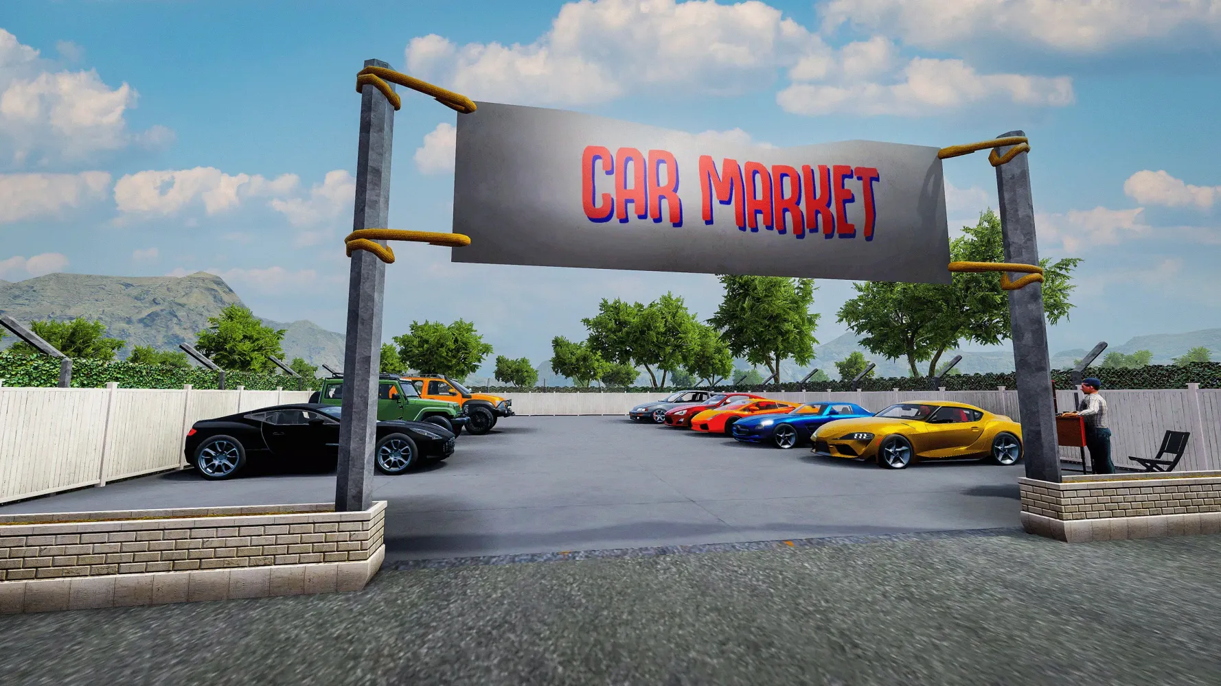 Captures d'écran de Car For Sale Simulator 2023