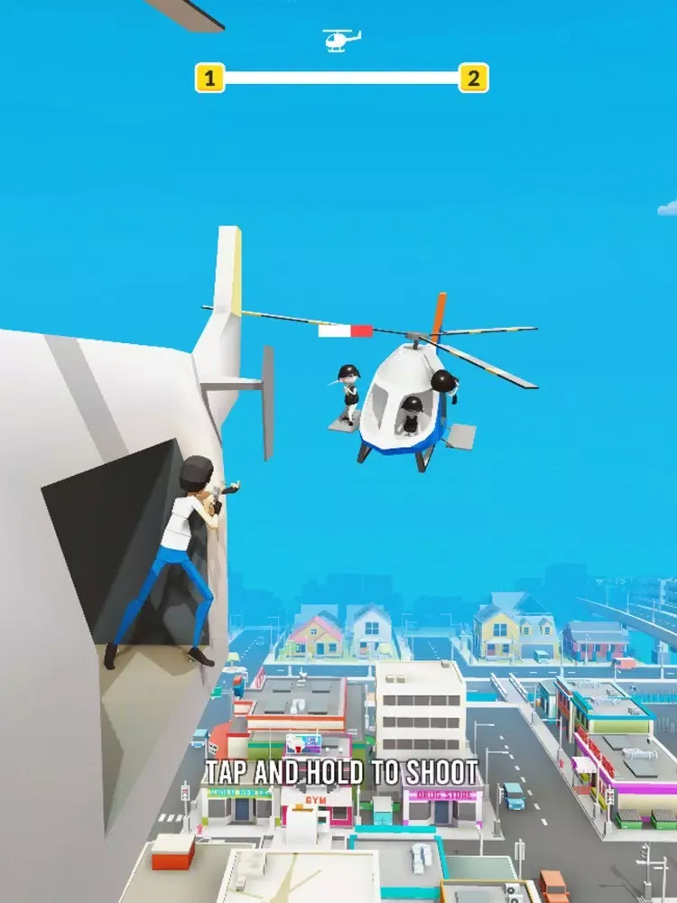 Tangkapan skrin Copter Shooty iPad 