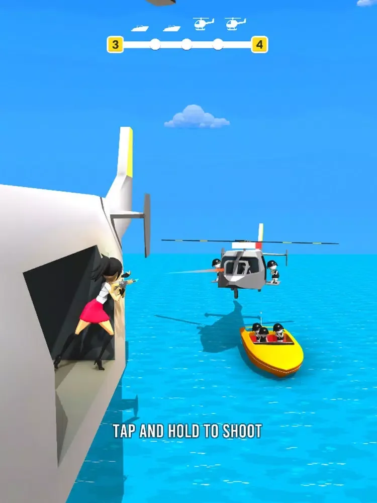 Tangkapan skrin Copter Shooty iPad 