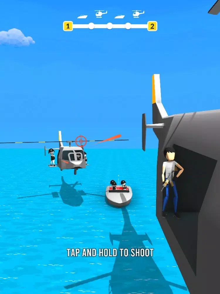 Tangkapan skrin Copter Shooty iPad 