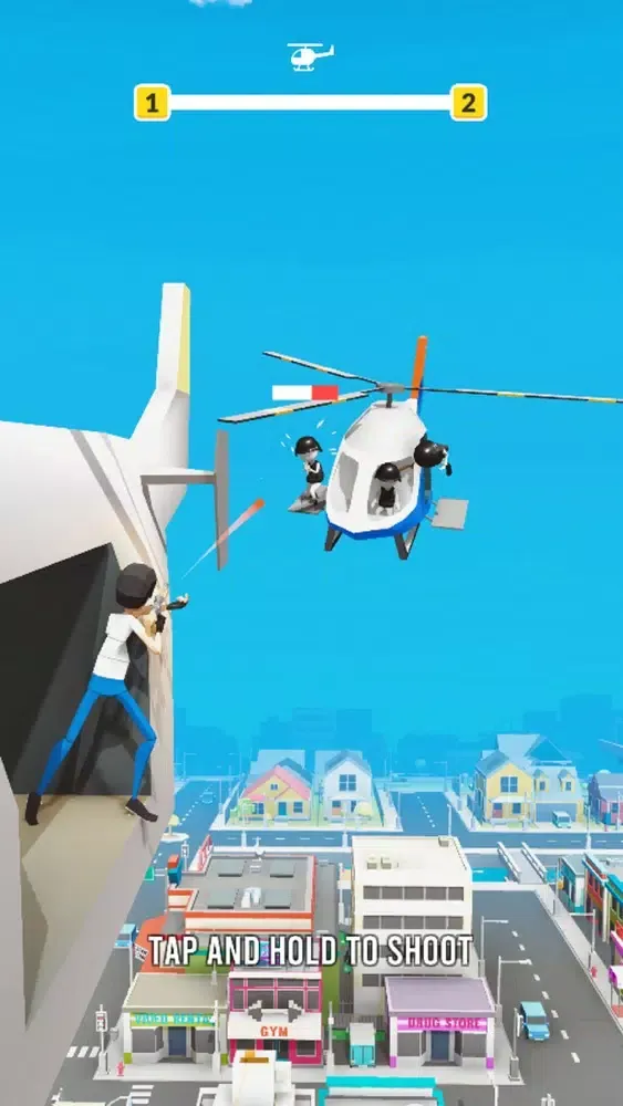 Tangkapan skrin Copter Shooty
