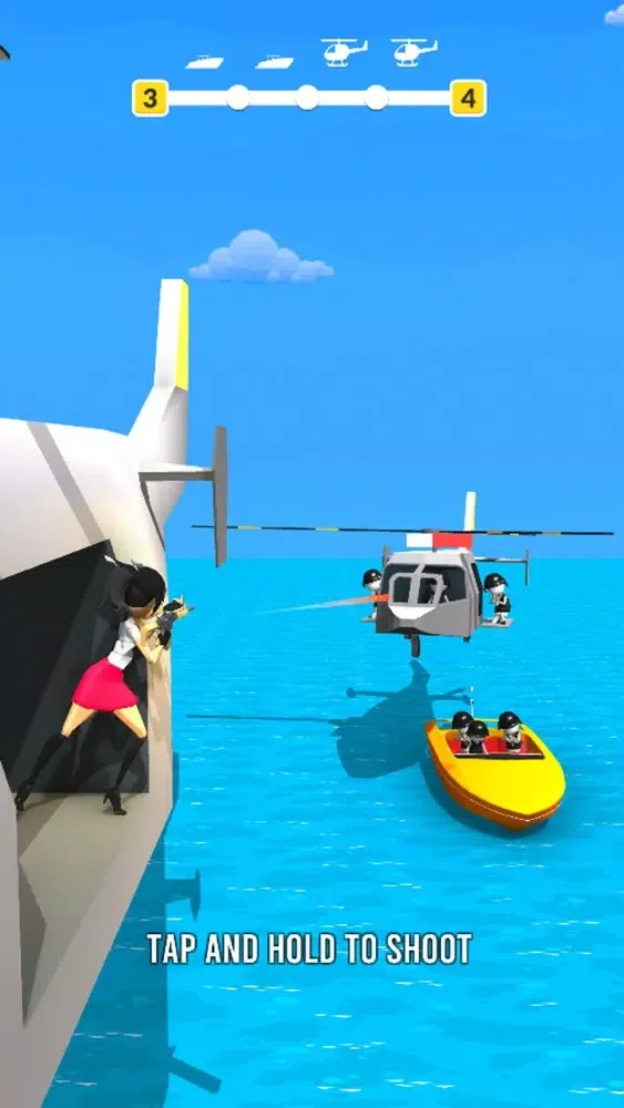Tangkapan skrin Copter Shooty