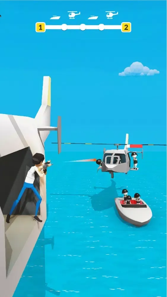 Tangkapan skrin Copter Shooty