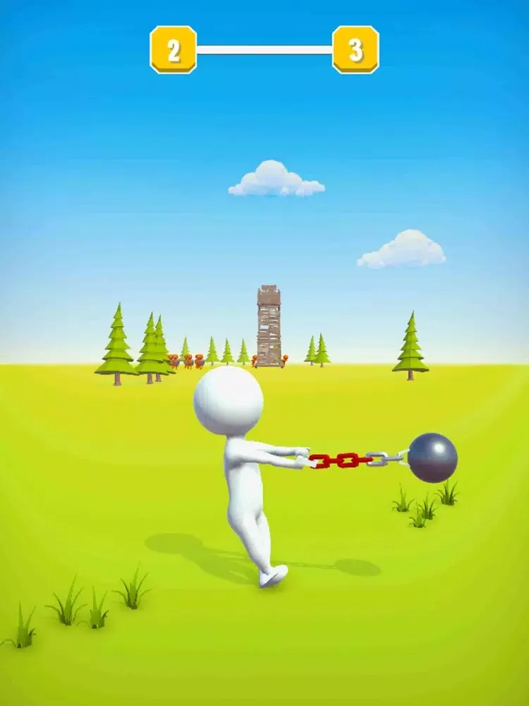 Hammer Throw 3D iPad  Screenshots