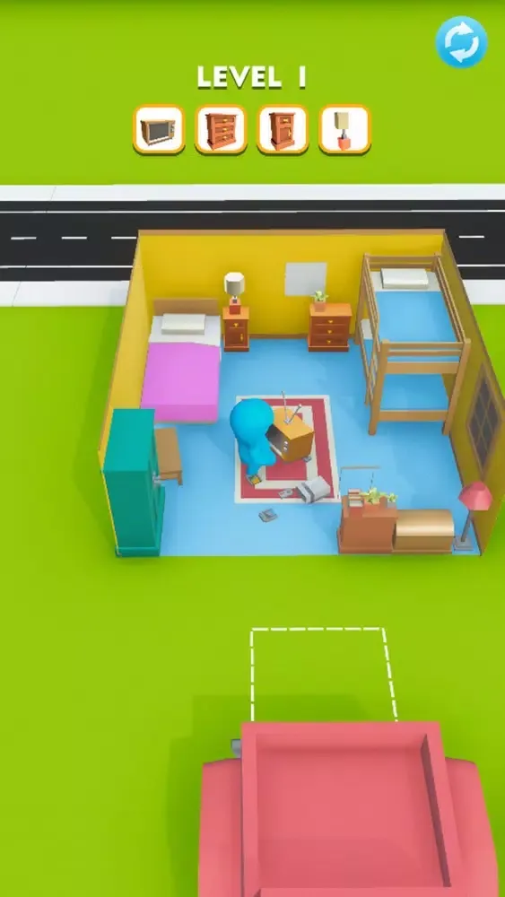 Moving House 3D 스크린샷