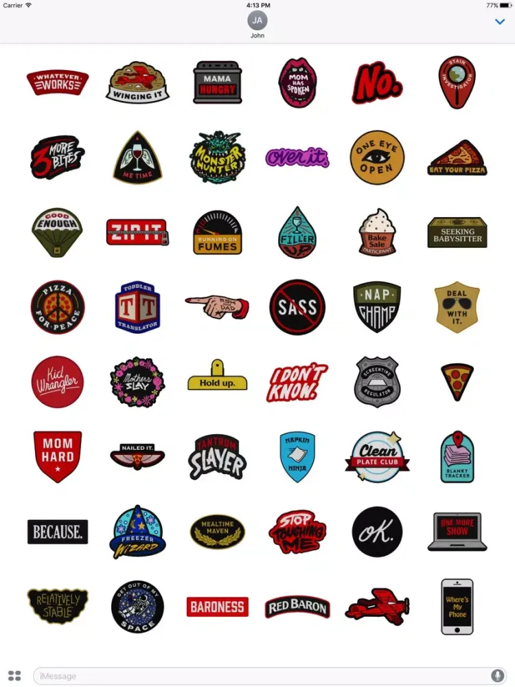 Red Baron Baroness Patches iPad  स्क्रीनशॉट