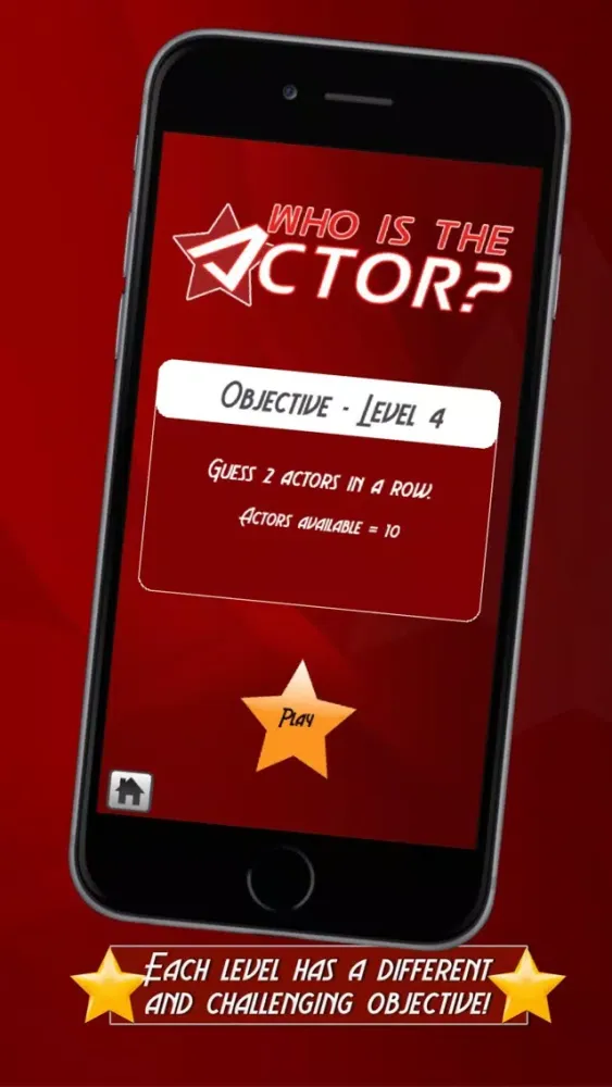 Ảnh chụp màn hình của Who is the Actor (celeb quiz)