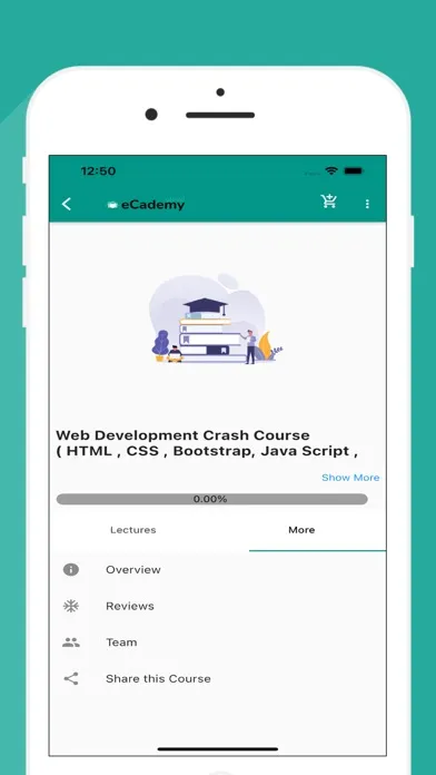 My eCademy Screenshots