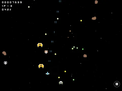 Space War Shoot 'em up iPad 應用截圖