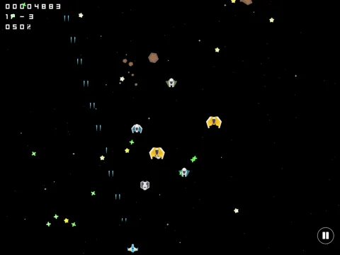 Space War Shoot 'em up iPad 應用截圖