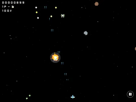 Space War Shoot 'em up iPad 應用截圖