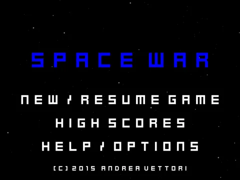 Space War Shoot 'em up iPad 應用截圖