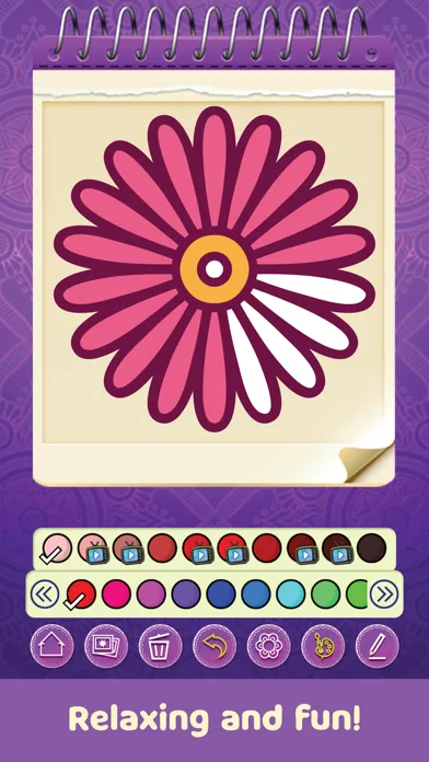Tangkapan skrin Mandala Coloring Book®