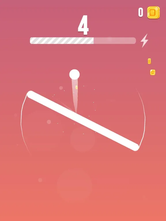 Tangkapan layar Ball Dropped iPad 