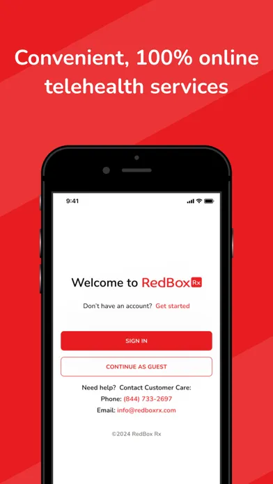 Capturas de pantalla de RedBox Rx