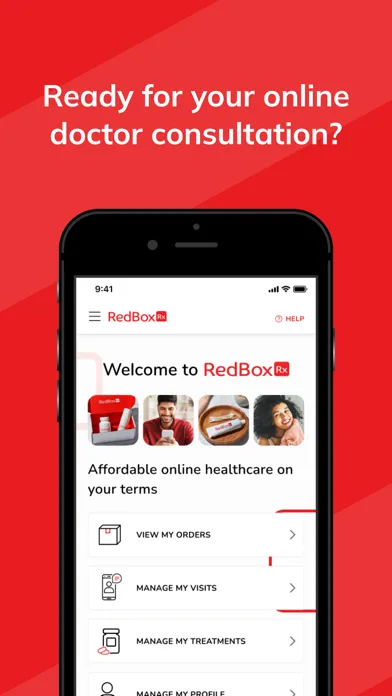 Capturas de pantalla de RedBox Rx