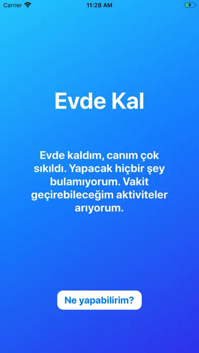 Tangkapan layar Evde Kal