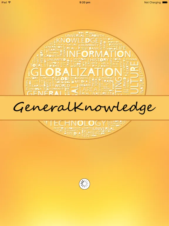 Screenshot di General Knowledge of-the World iPad 