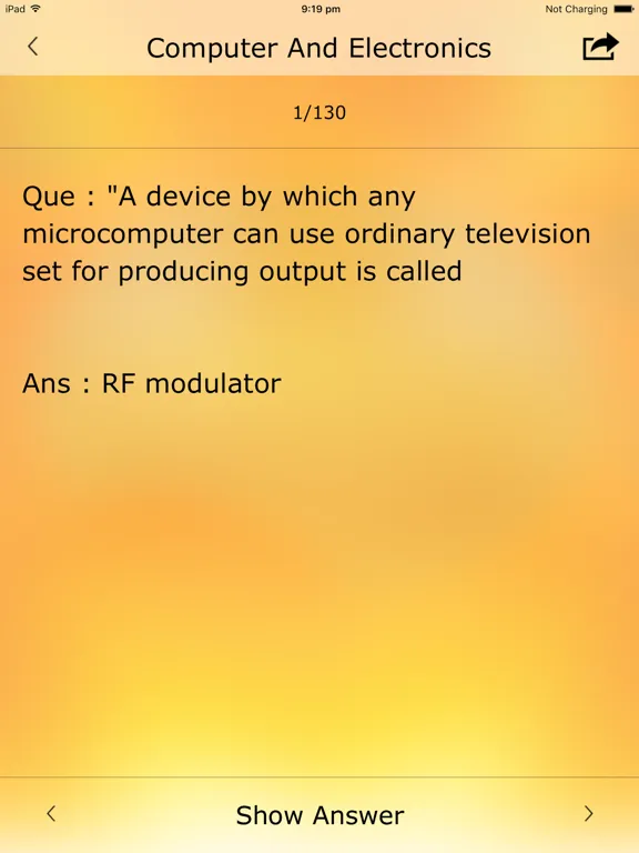 Screenshot di General Knowledge of-the World iPad 