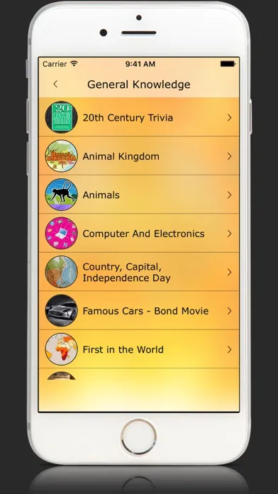 Screenshot di General Knowledge of-the World