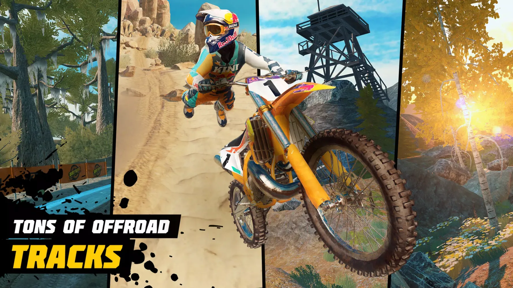 Captures d'écran de Dirt Bike Unchained