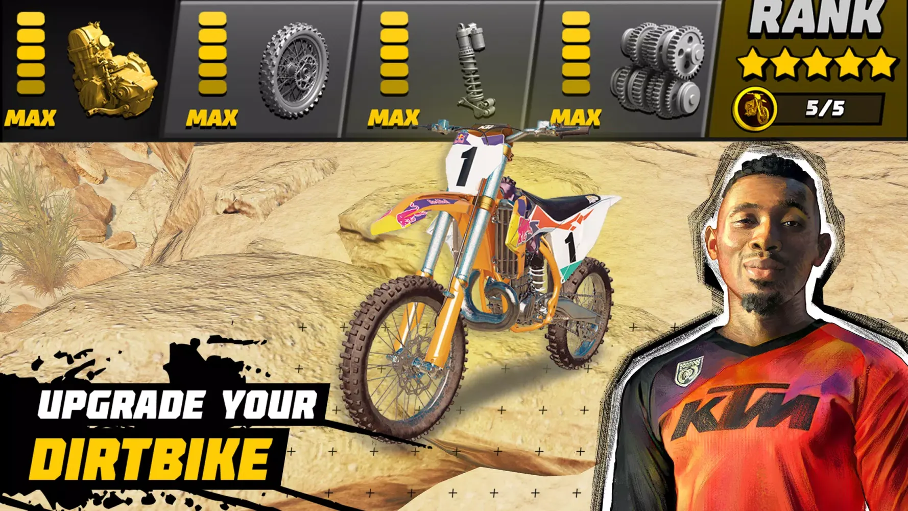 Captures d'écran de Dirt Bike Unchained