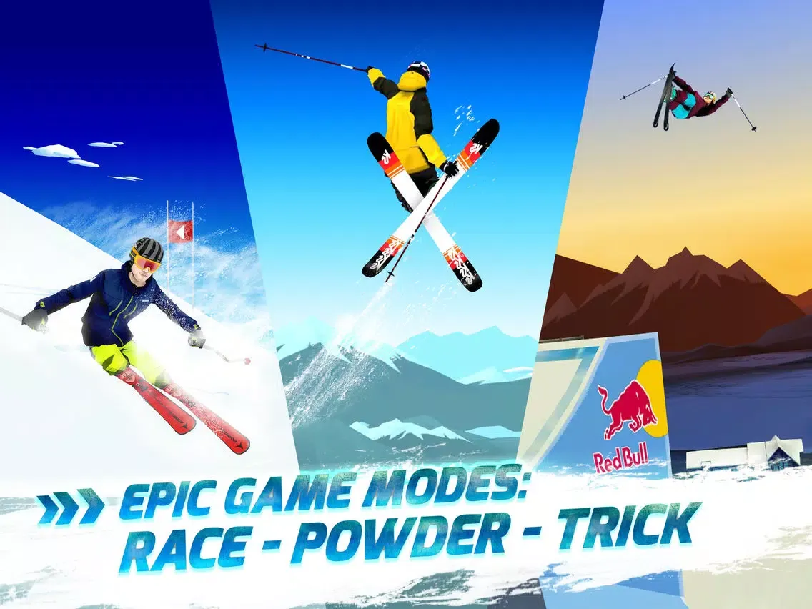 Red Bull Free Skiing iPad  سکرین شاٹس