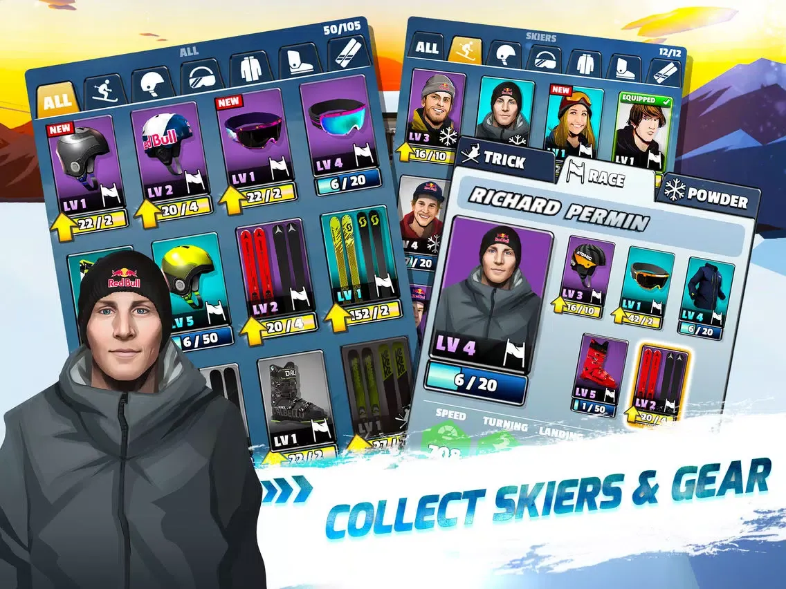 Red Bull Free Skiing iPad  سکرین شاٹس