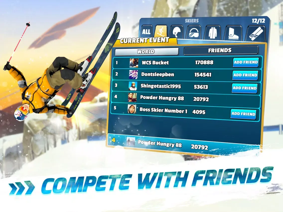 Red Bull Free Skiing iPad  سکرین شاٹس