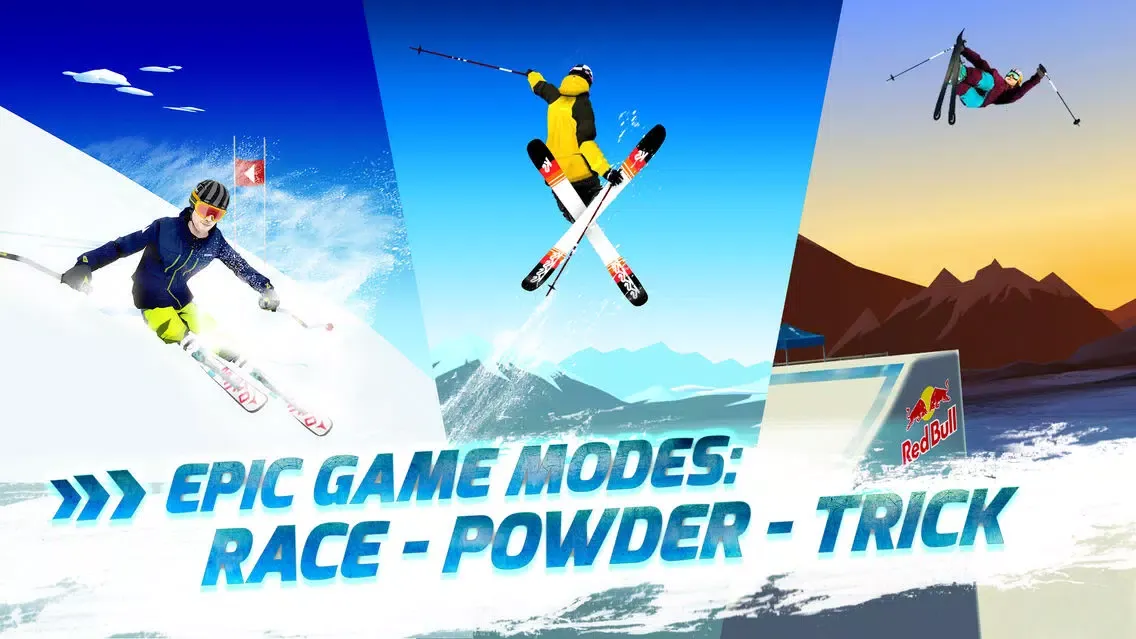 Red Bull Free Skiing سکرین شاٹس