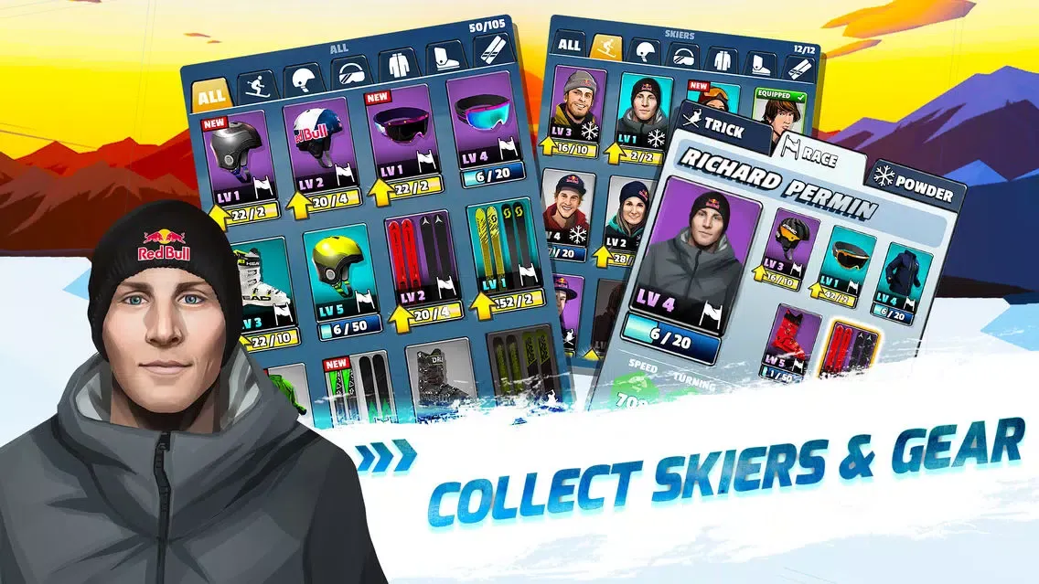 Red Bull Free Skiing سکرین شاٹس