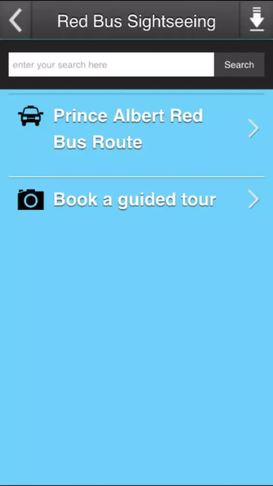 Capturas de tela do Red Bus Sightseeing