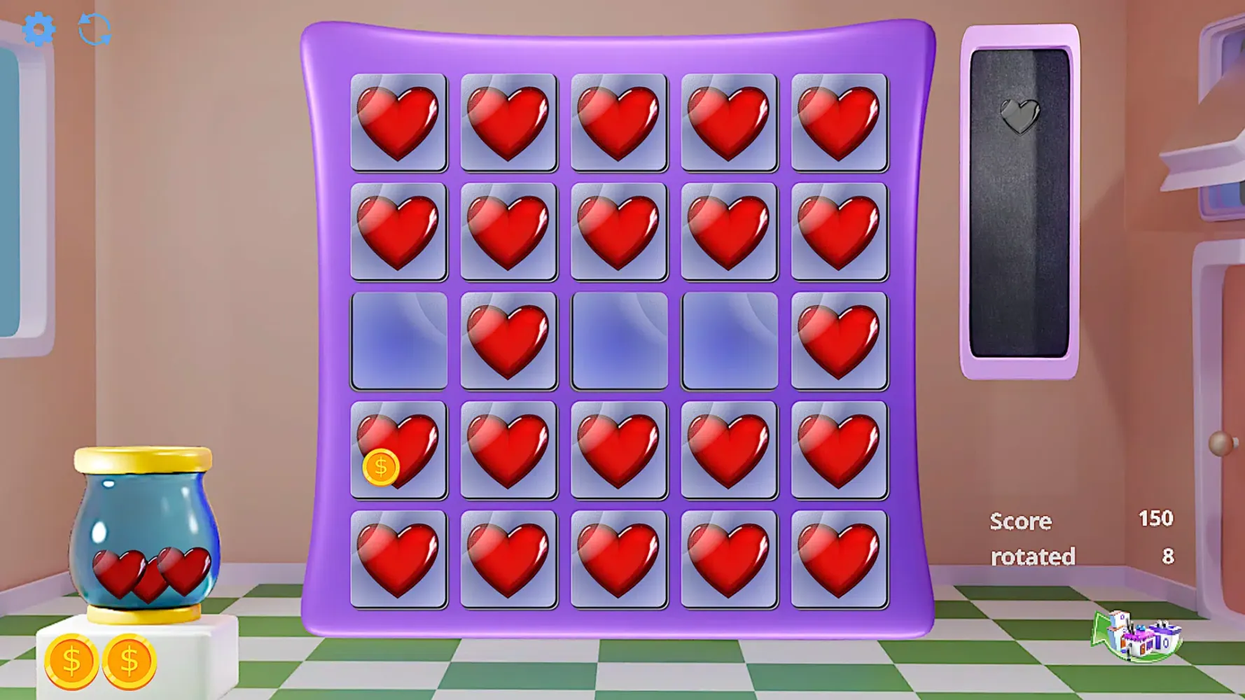 pairs match memory game.应用截图