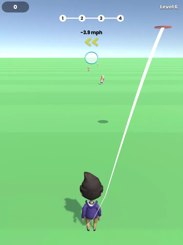 Captures d'écran de Frisbee 3D iPad 