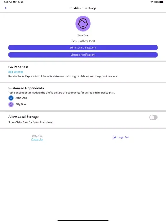Zrzuty ekranu pay-Plus Solutions iPad 