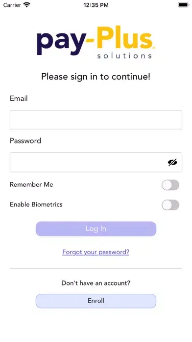 Zrzuty ekranu pay-Plus Solutions