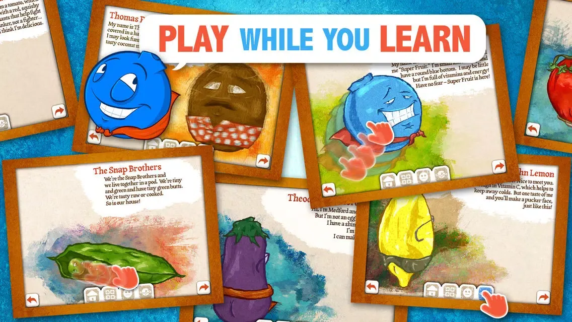 تصاویر Veggie Bottoms SD Healthy Eating Made Fun for Kids