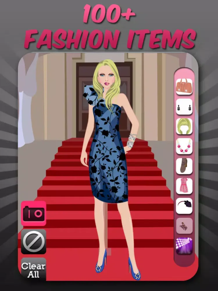 Red Carpet : Dress Up iPad  Screenshots