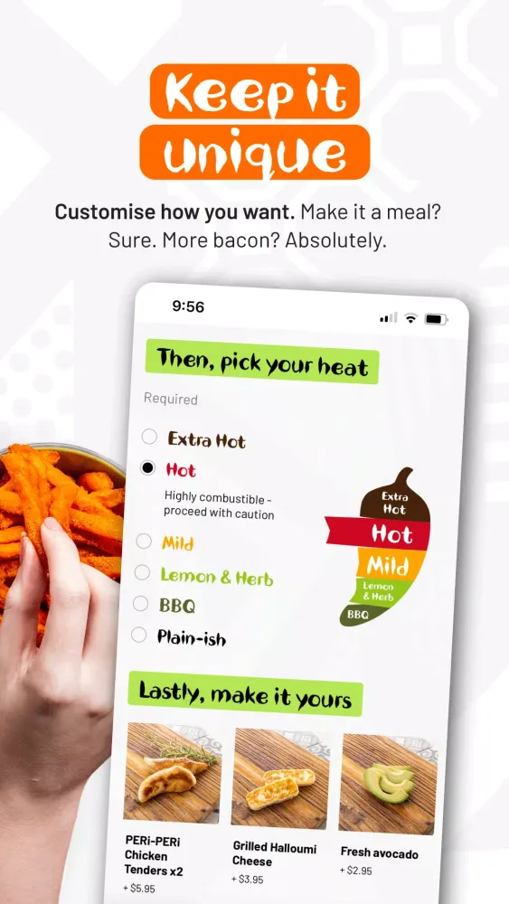 Скриншоты Nando’s Australia