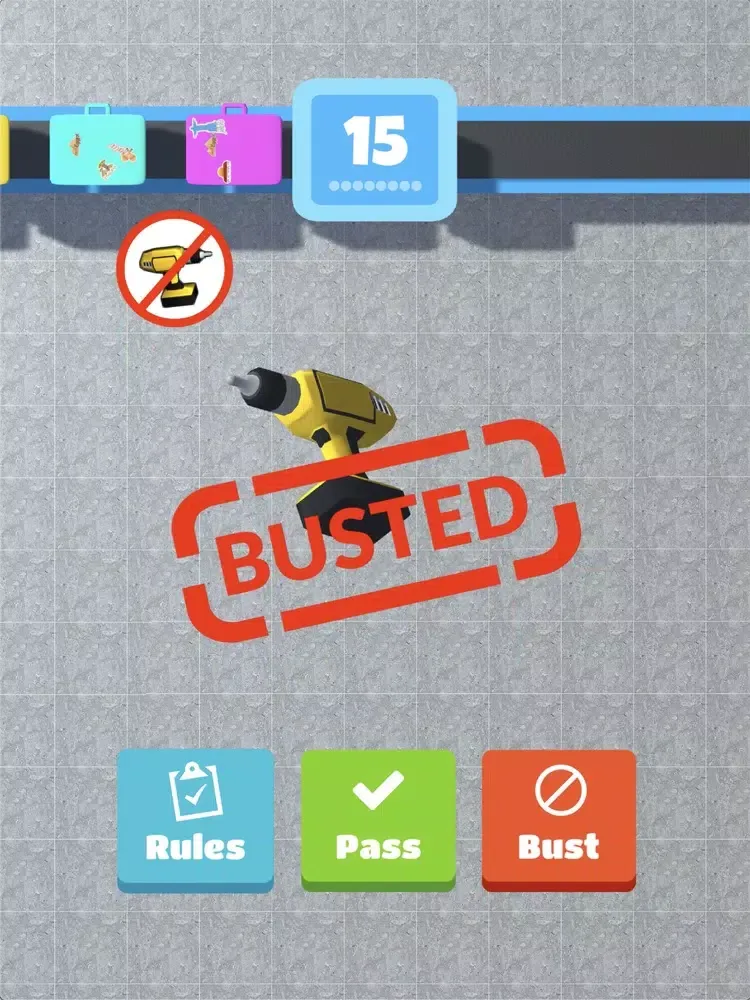 Tangkapan skrin Airport Security 3D iPad 
